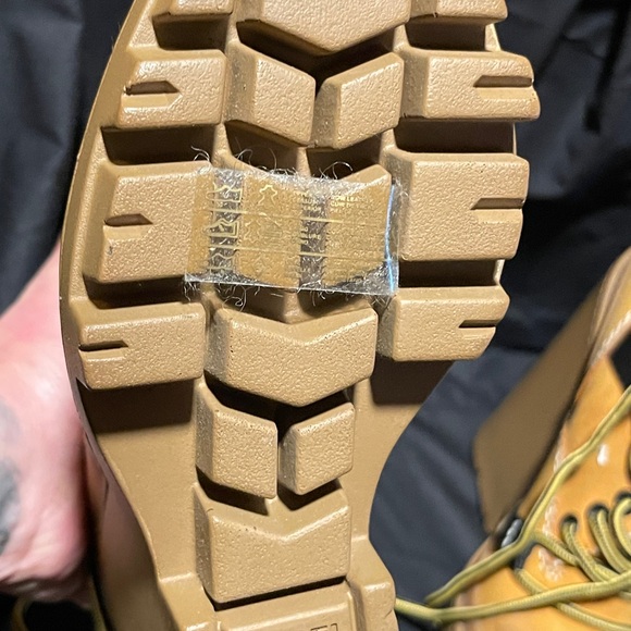 NWOT Diesel women’s  7 1/2 Boots No box Leather lace up  Diesel Camel size 38 eu - Picture 11 of 13